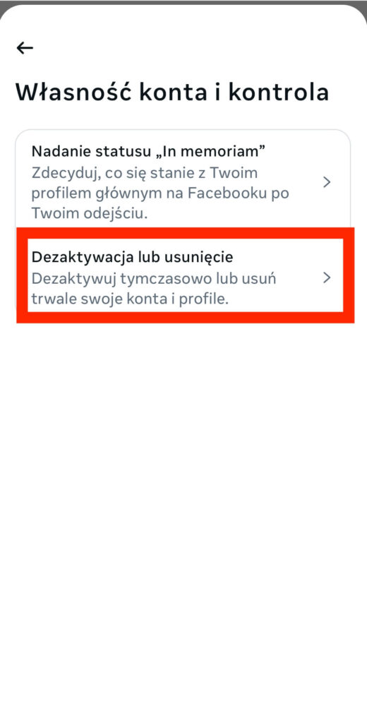 Dezaktywacja lub usuwanie konta na FB Jak usunąć konto na Facebooku? Opcja dezaktywacji lub usunięcia konta