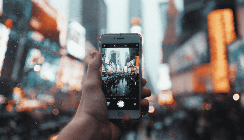 fotografowanie miasta telefonem