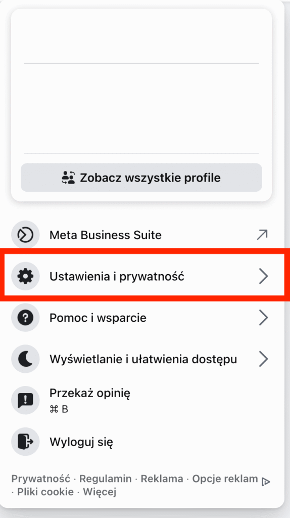 Jak zmienić nazwę fanpage na Facebooku? Widok ustawień