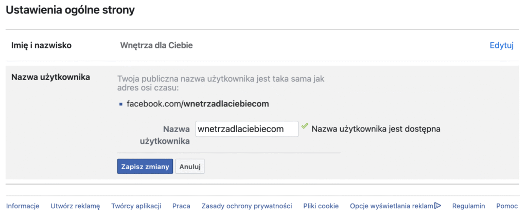 Nazwa użytkownika na Facebooku - jak ją zmienić?