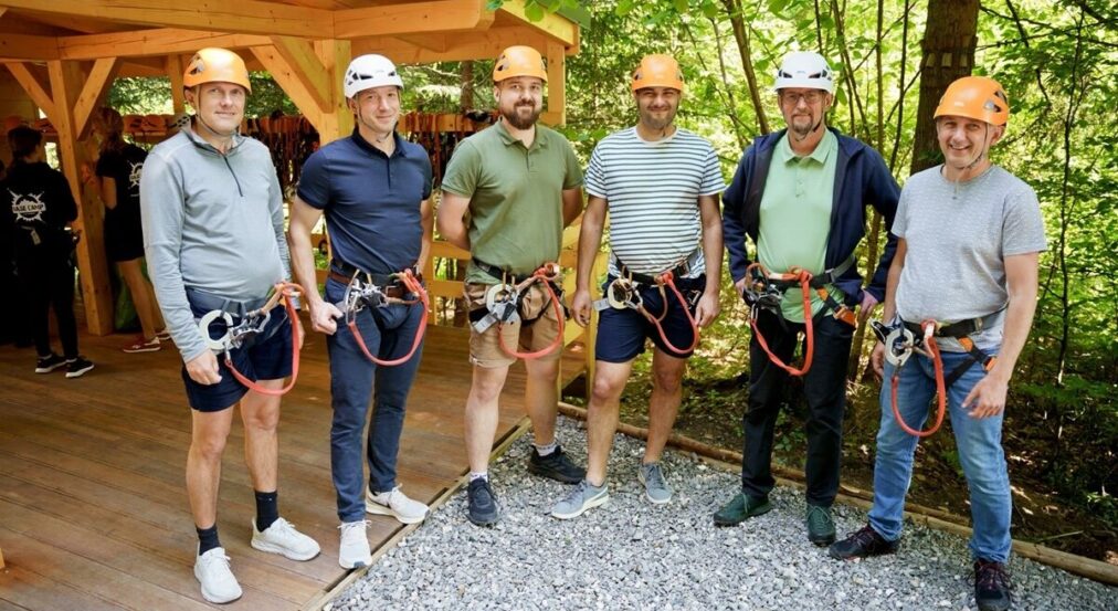 integracja pracowników - wspinaczka