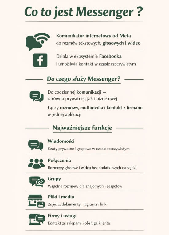 do czego służy messenger i jak działa