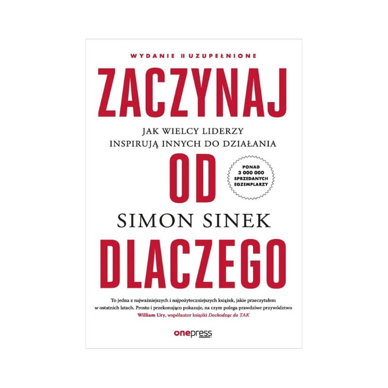 najlepsze książki o biznesie na przykładzie pozycji Simona Sinka