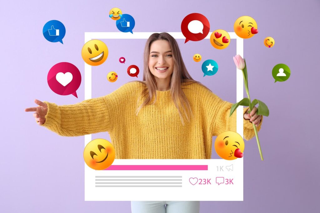 Widok firmowego profilu na Instagramie z przyciskiem Promuj pod postem.