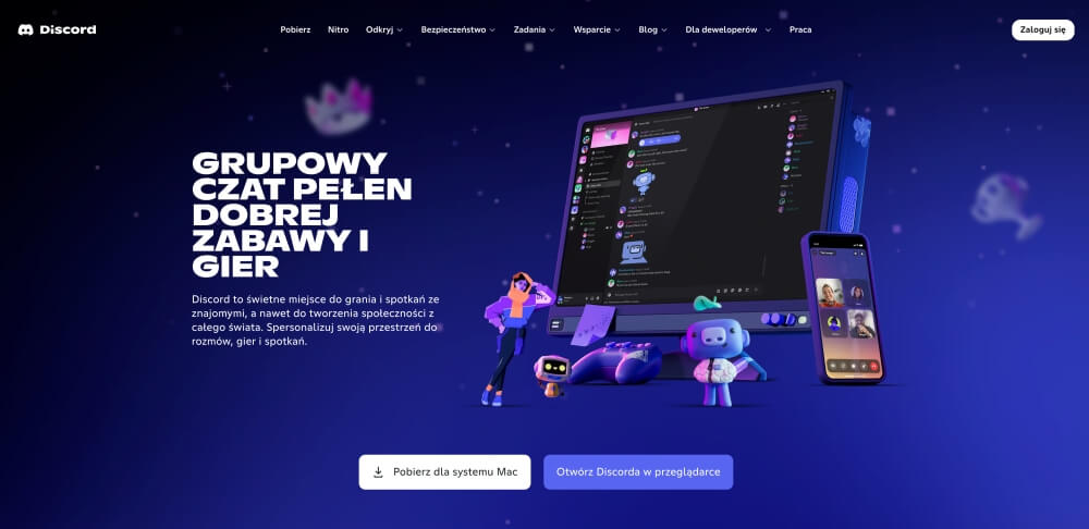 discord - co to? strona główna platformy strona główna discorda