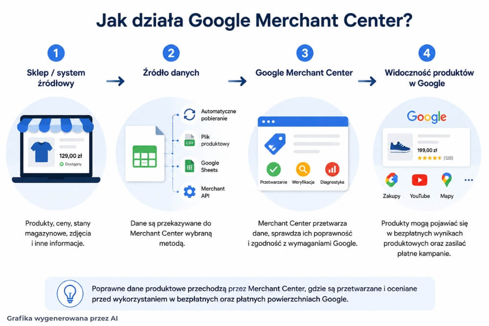 działanie google merchant center jak działa google merchant center