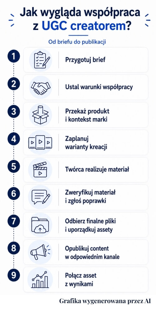 współpraca z ugc creatorem krok po kroku współpraca z user generated content creatorem