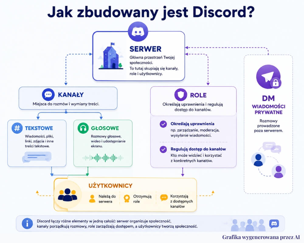 discord - budowa discord - co to i jak jest zbudowany